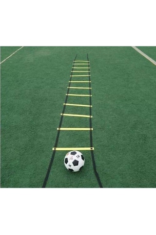 Leyaton Antrenman Merdiveni 6 Metre 15 Çubuklu Idman Merdiveni Çok Renkli