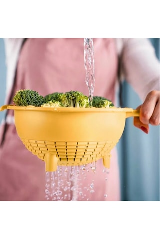 Tupperware Çiftlü Süzgeç 388241484 Turuncu