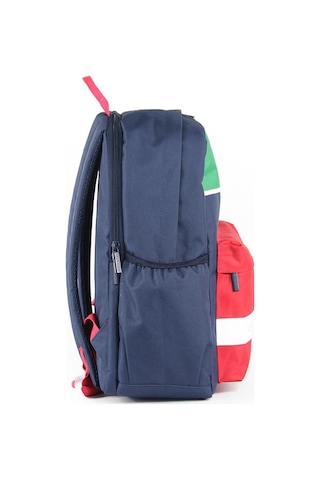 United Colors Of Benetton Bnt03860 Lacivert/kırmızı/yeşil Unisex Sırt Çantası Lacivert