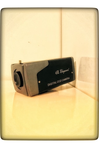 maket box kamera metal