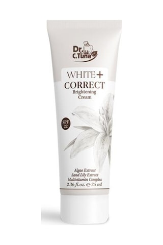 Farmasi Dr. C. Tuna White Correct Yüz Aydınlatıcı Beyazlatıcı Krem 75 ML + Sabun