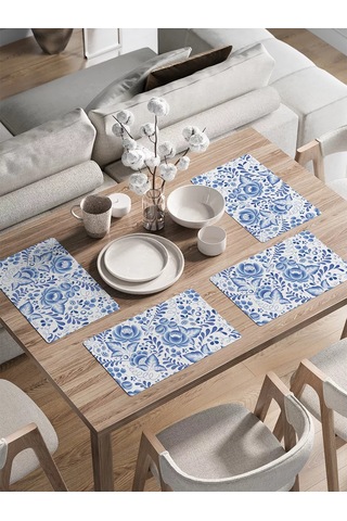 Joyarty Tabak Altlıklar "seramik Gjej" 30x46 Cm 134549850 Mavi