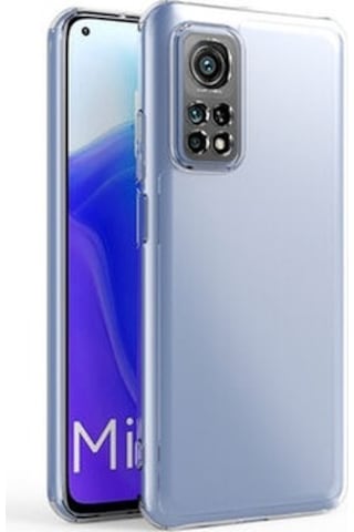 Xiaomi Mi 10t Pro 5g İle Uyumlu Kılıf Şeffaf Kamera Korumalı Esnek Silikon Telefon Kılıfı Kapak