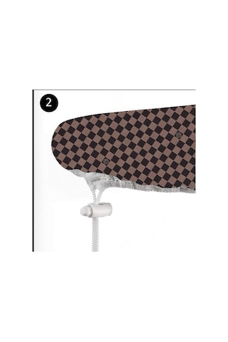 King Xxl 165x56cm Kahve Ütü Masası Kılıfı