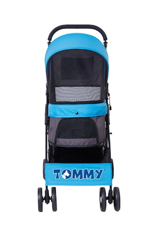 Tommy Evcil Hayvan Arabası Mavi 67 47 98cm Max 15kg