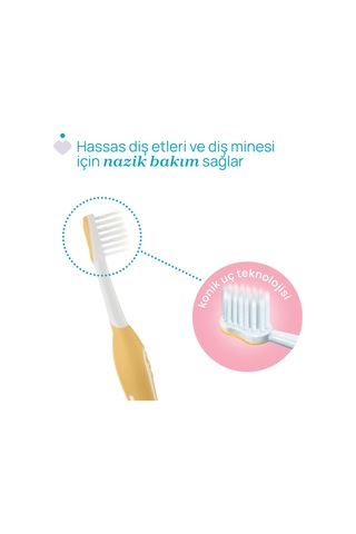 Chicco 2'li Diş Fırçası 6-36 Ay Lılac Mustard 00012082000000 Çok Renkli