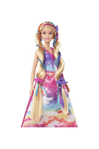 Barbie Dreamtopia Twistn Style Prenses Saç Şekillendirme Gtg00
