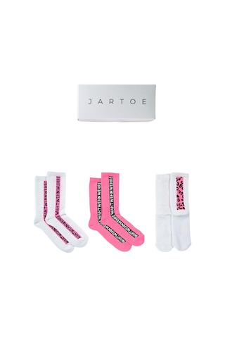 Kadın Bellaterra 3'lü Spor Soket Çorap Renkli