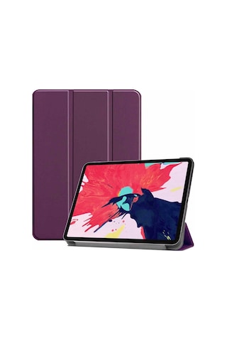 Samsung Galaxy Tab A8 Sm-x200 10.5 Inç Tablet Uyumlu Flip Smart Standlı Akıllı Kılıf Smart Cover