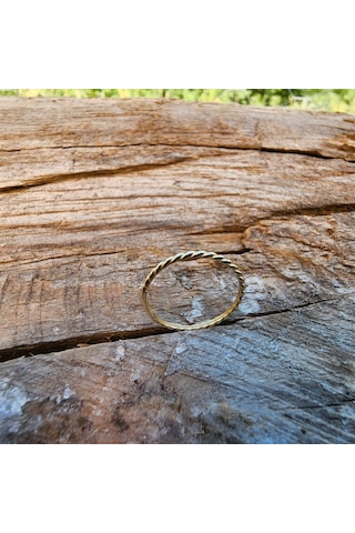 Elis Burma Telli Taşsız Evlilik Alyansı- Modern Tasarım Minimal 1 552950049