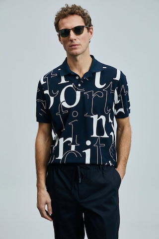 Lufian Erkek Dıamond Smart Polo T-shirt 111040219 Lacivert Lacivert