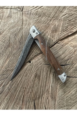 Alaska Carbon Cep Çakısı Kamp Çakısı Avcı Kampçı Bıçagı Cep Bıçak 22cm Gri