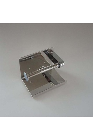 304 Paslanmaz Çelik Duvar Montaj Banyo Doku Tutucu Raf Rafı İle Kağıt Tutucular 22 x 13.6 x 11.2 CM