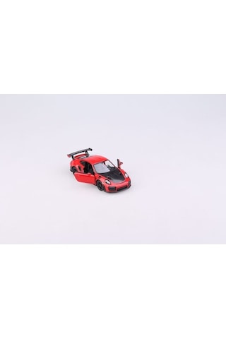 Kinsmart Porsche 911 Gt2 Rs 1 32 Die-cast Model Araba kırmızı