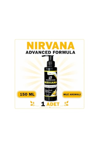Nirvana Muz Aromalı Kayganlaştırıcı Jel 3 x 450 ML