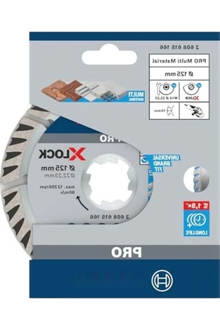 Evrensel Elmas Kesme Diski, 12,5 Cm, X-lock