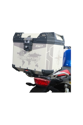 Gp Kompozit Dsn02 Universal 37 Lt Desenli Alüminyum Motosiklet Çantası Diğer