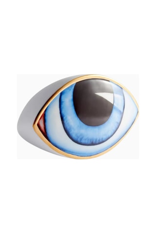 Lito Eye Paperweight, 24k Altın-porselen