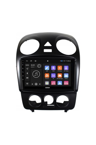 Volkswagen Beetle Android Multimedya Sistemi 4-64 Cadence R18 2004-2007 Ön Kayıt Kamera li 9"