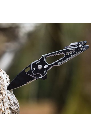True Utılıty Smartknife Çok Amaçlı Kamp Çakı Tu 6869 Gümüş - Siyah
