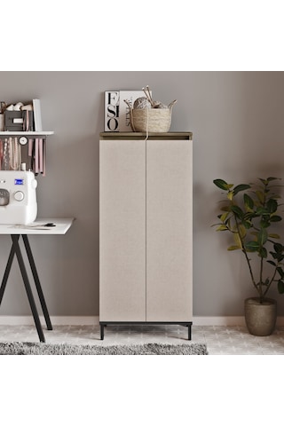 Robin Home Gloria Çok Amaçlı Dolap Banyo Dolabı Mutfak,Ofis,Kiler (484879304) Bej