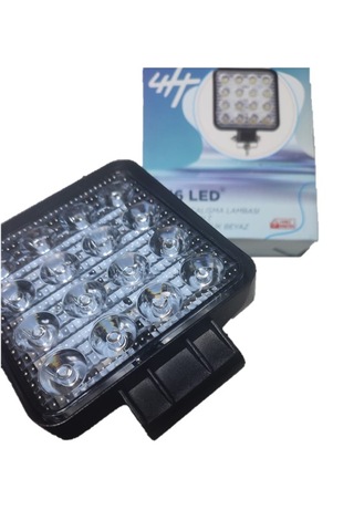 2 Adet 16 Ledli Çalışma Lambası Kalınlık 40 MM 8-110 Volt Ip67