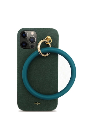 Kajsa Apple Uyumlu iPhone 12 Pro Max Kılıf Kajsa Splendid Serisi Morandi Ring Kapak ZORE-218987