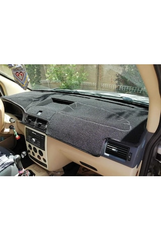 2004-2008 Ford Connect Torpido Koruma Halısı Kenar Renk Siyah