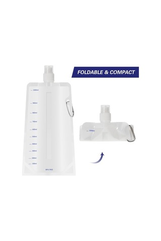 Novahub Yüksek Performanslı Seyahat Su Filtresi: 0.01 Mikron İnce Membran, Katlanabilir Ve Hafif Beyaz, Ergonomik Tasarım Beyaz