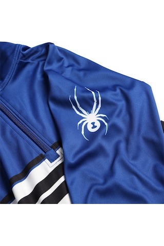 Spyder Web 12 Zip Erkek Çocuk Mavi İçlik Üst Z4
