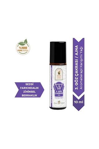 3. Göz Çakrası Ajna Aromaterapi Yağ Karışımı 10 Ml