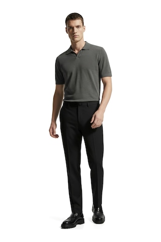 Düz Kumaş Slim Fit Klasik Erkek Pantolon Rafael Siyah