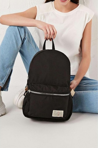 Dzc Kuzenler Avm Unisex Hugbag Sırt Çantası Spor Outdoor Defacto Moel Orta Boy Çanta Siyah - Antrasit