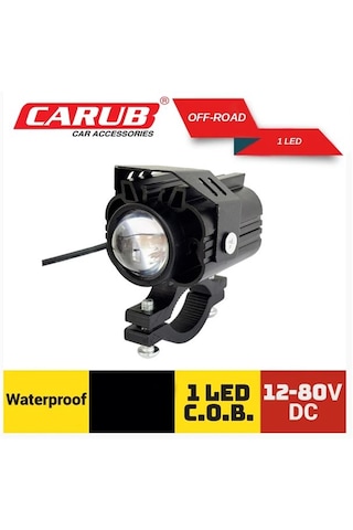 Motosiklet Sis Farı 12 V Sarı Ve Beyaz Ledli Mercekli 7,5 4 Cm 1 ADET Motosiklet Sis Farı 12 V Sarı Ve Beyaz Ledli Mercekli 7,5 4 Cm 1 ADET