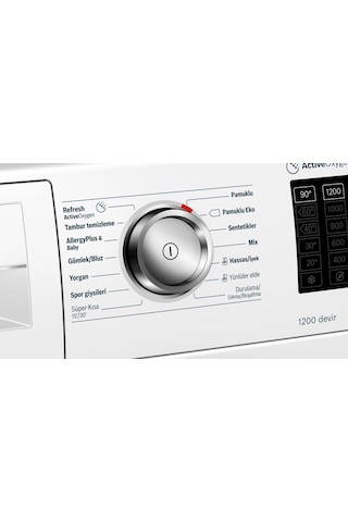 Bosch WAT24780TR A+++ 1200 Devir 9 KG Çamaşır Makinesi