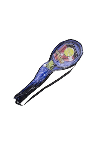 Metal Badminton Seti Metal 2 Raket 1 Top Çantalı