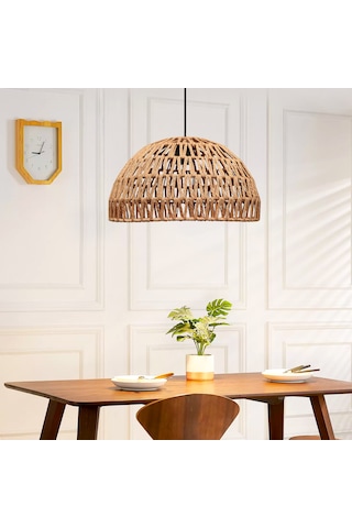 Homing Karon El Yapımı Natural Sarkıt Avize Sl016 Bej