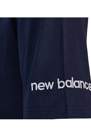 New Balance Lifestyle Erkek T-shirt Mnt1644-avı Lacivert