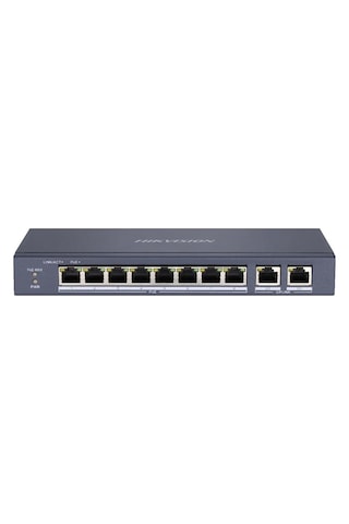 Hikvision Ds-3E0310P-E-M 8 Port 10/100 Mbps 8 Port Poe 60 W Hızlı Ethernet Switch