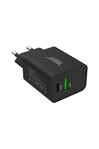 Buff Bl60-1uc 20w Hızlı Şarj Cihazı Siyah