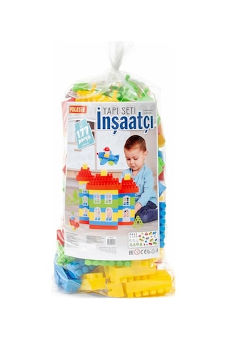 Polesie 95138 / Yapı Seti İnşaatçı 177 Parça Pakette