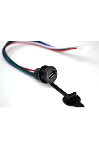Type-c Pd Şarj Data Port 5 Kablolu Soket