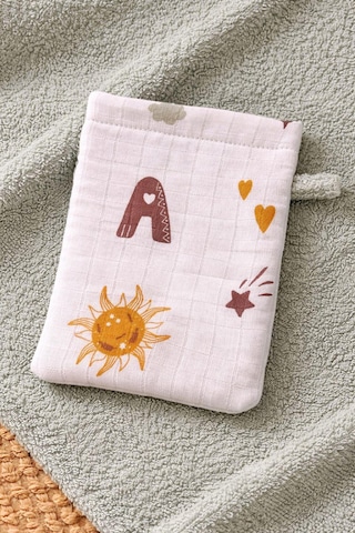 Heianmono Kundak Bebek Banyo Havlusu Dışı Müslin İçi Havlu (%100 Pamuk) (75x75 Cm) (Mint Yeşili) (0 - 24 Ay)