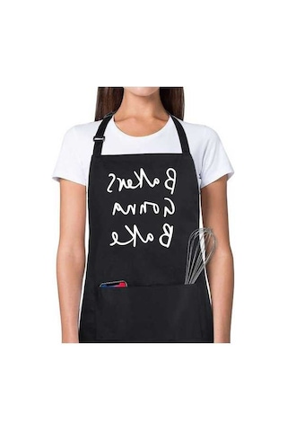 Fastbuy Erkekler Kadınlar İçin 2 Cepli Pamuklu Komik Önlük Barbekü Izgara Ayarı Bakers Gonna Bake Diğer Diğer