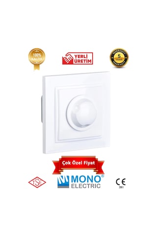 Beyaz Dimmer 800 W Mono Despina Çerçeve Dahil