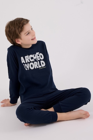 Rolypoly Erkek Çocuk Lacivert Pijama Takımı Rp3684-c-v2