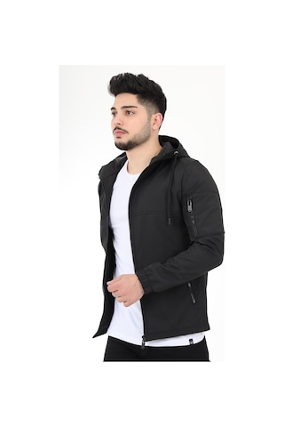 Black Parçalı Kapüşonlu Mevsimlik Mont Pldp 2907 - 483102209