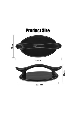 6 Adet Kendinden Yapışkanlı Kapı Kolu Pencere Çıkartması Dolap Kolu Dr