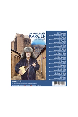 Mehmet Sabir Karger - Yesevi Vasiyeti Cd