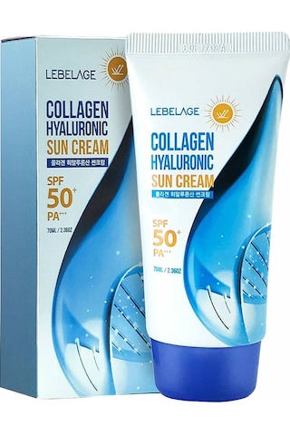 Lebelage Kolajen Güneş Kremi Spf 50 + Pa +++ Collagen Hyaluronic Sun Cream